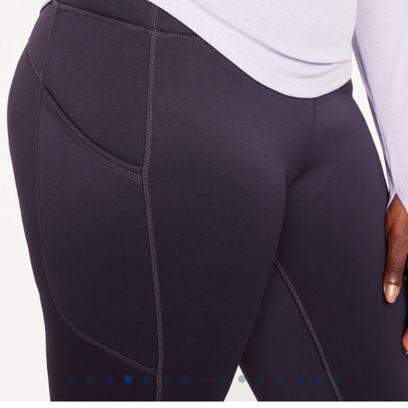 NWT OLD NAVY High-Waisted UltraCoze Leggings Color: Nebula - Picture 4 of 7